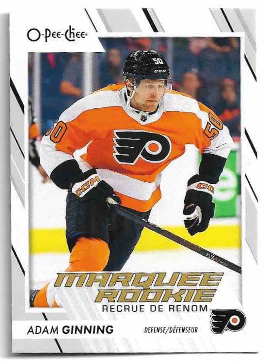 Marquee Rookie ADAM GINNING 23-24 UD O-Pee-Chee OPC