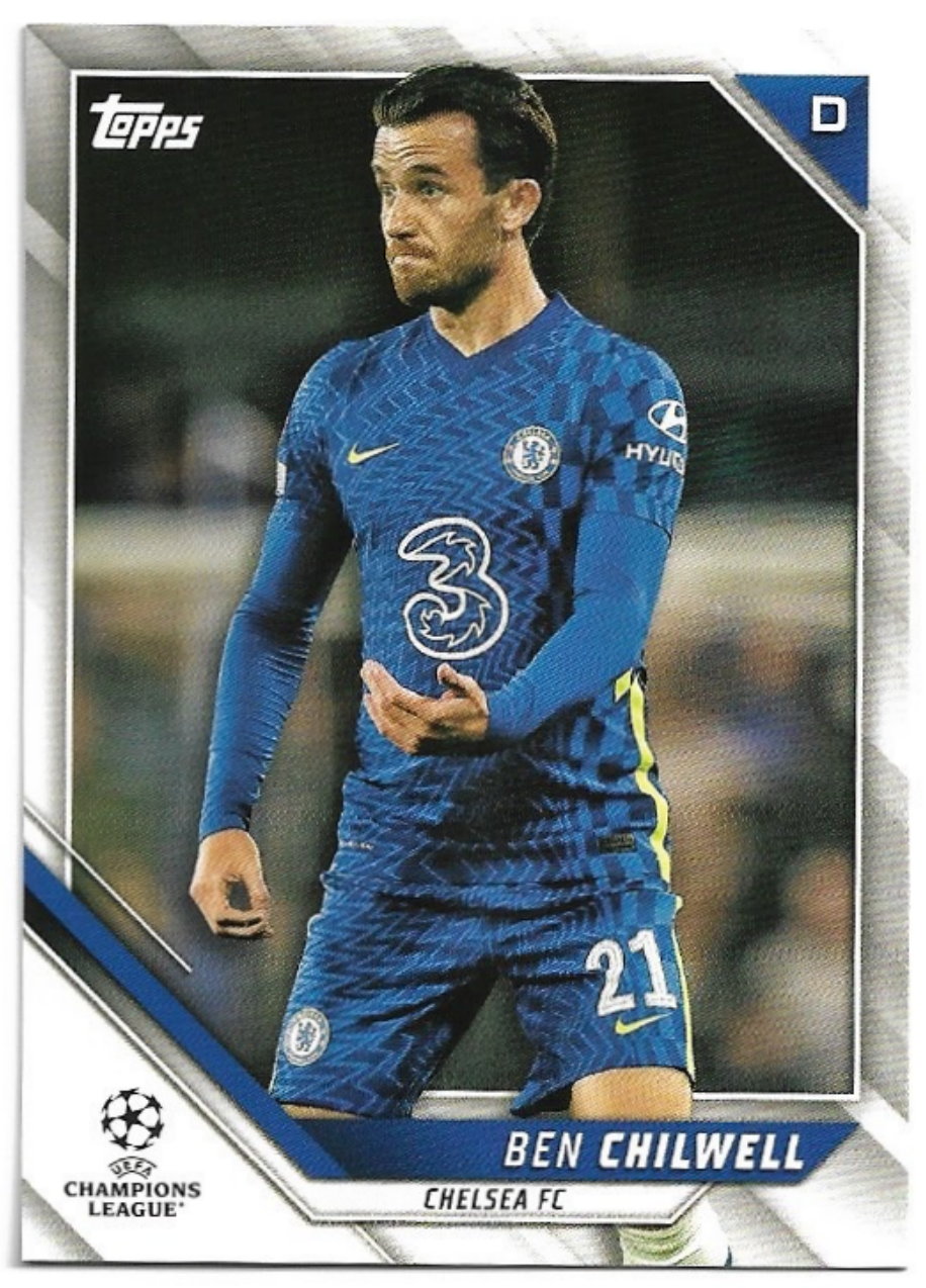 BEN CHILWELL 21-22 Topps UEFA Champions League