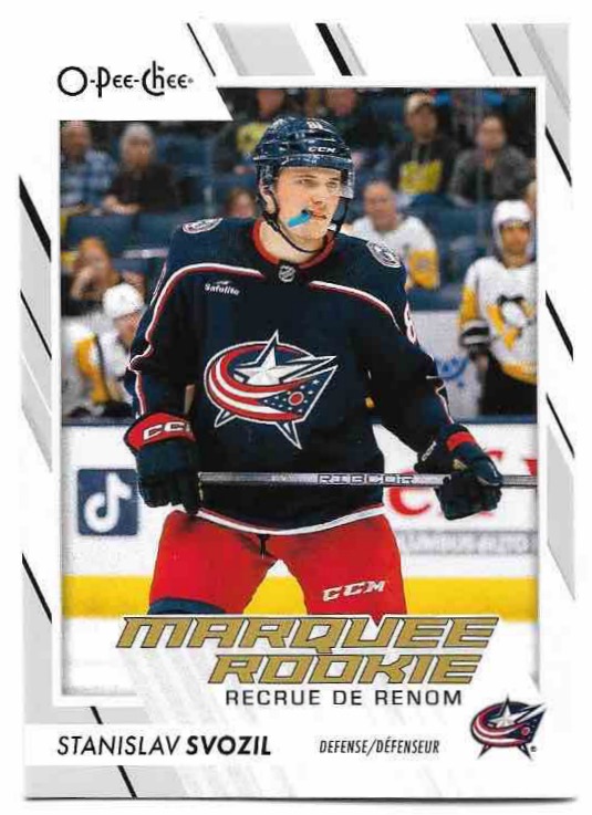 Marquee Rookie STANISLAV SVOZIL 23-24 UD O-Pee-Chee OPC
