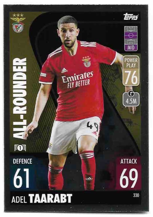 All-Rounder ADEL TAARABT 21-22 Topps Match Attax UCL