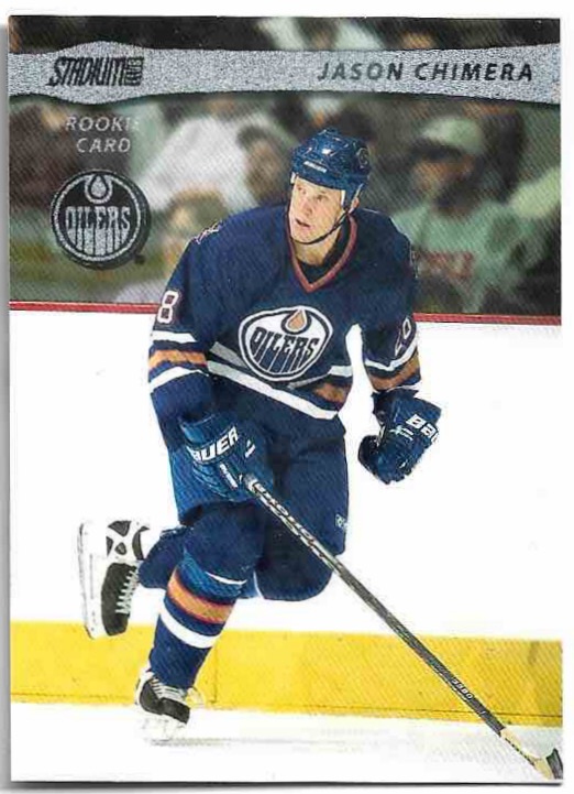 Rookie Card JASON CHIMERA 01-02 Topps Stadium Club