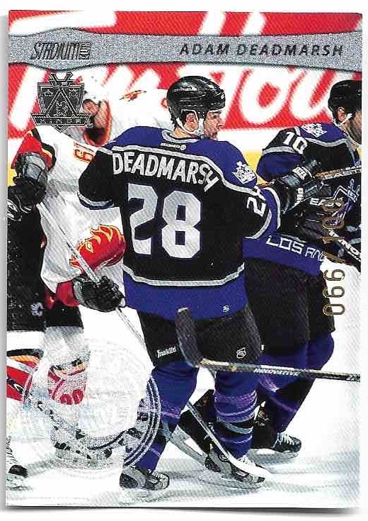 Award Winner Promotion ADAM DEADMARSH 01-02 Topps Stadium Club /100