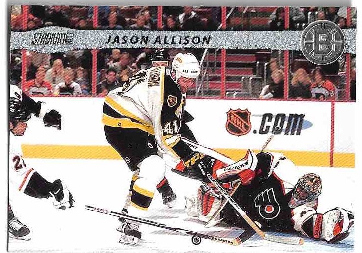 JASON ALLISON 01-02 Topps Stadium Club