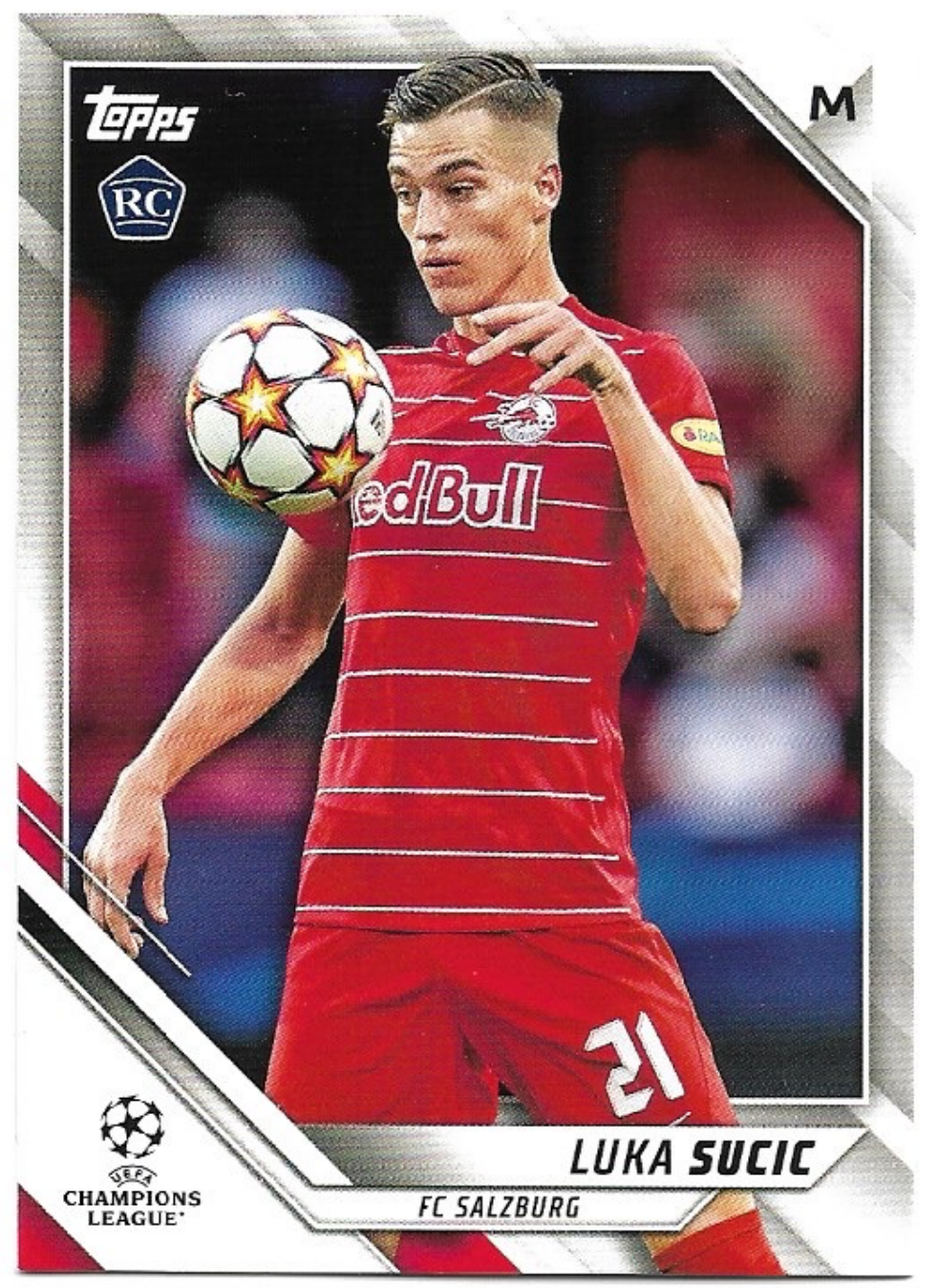 Rookie LUKA SUCIC 21-22 Topps UEFA Champions League