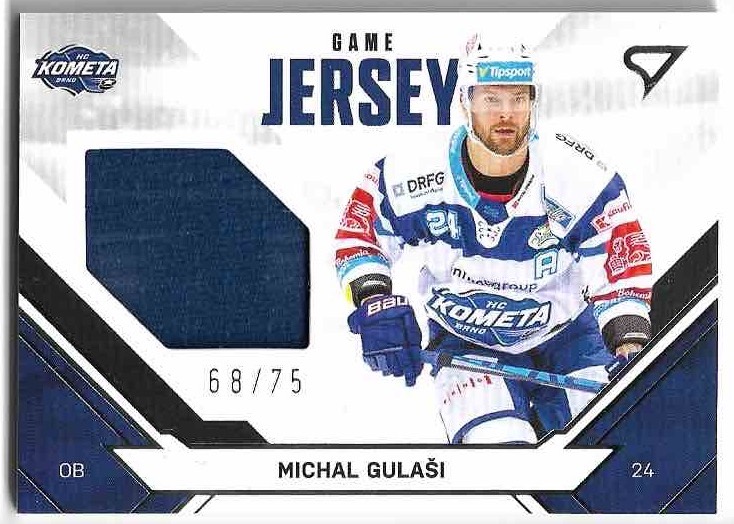 Game Jersey MICHAL GULAŠI 21-22 SportZoo ELH Serie 1 /75