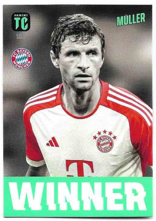 Winner THOMAS MULLER 2024 Panini Top Class