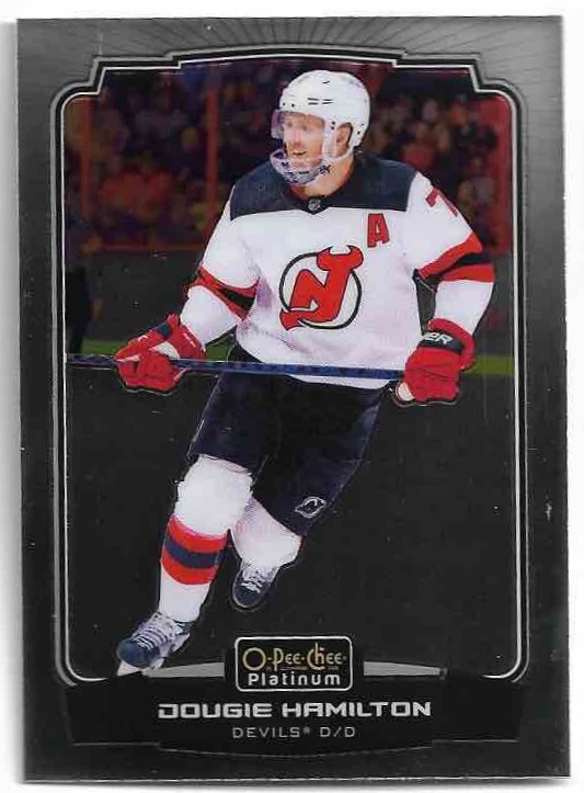 DOUGIE HAMILTON 22-23 UD O-Pee-Chee OPC Platinum