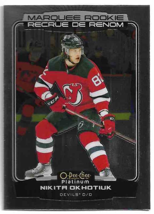 Marquee Rookie NIKITA OKHOTIUK 22-23 UD O-Pee-Chee OPC Platinum