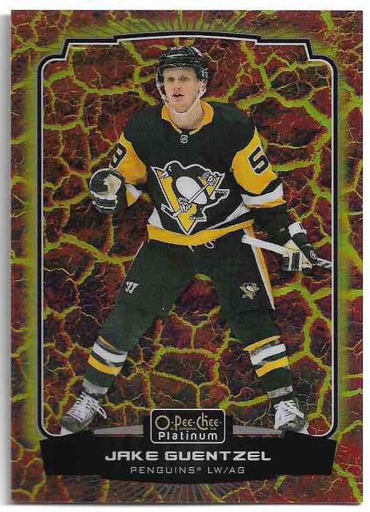 Hot Magma JAKE GUENTZEL 22-23 UD O-Pee-Chee OPC Platinum /499