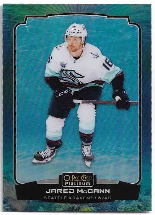 Aquamarine JARED MCCANN 22-23 UD O-Pee-Chee OPC Platinum /149
