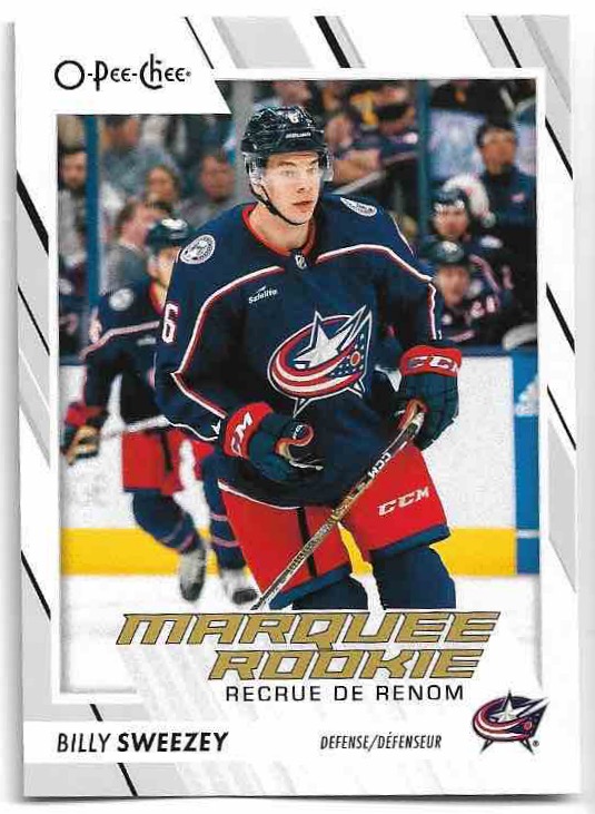 Marquee Rookie BILLY SWEEZEY 23-24 UD O-Pee-Chee OPC
