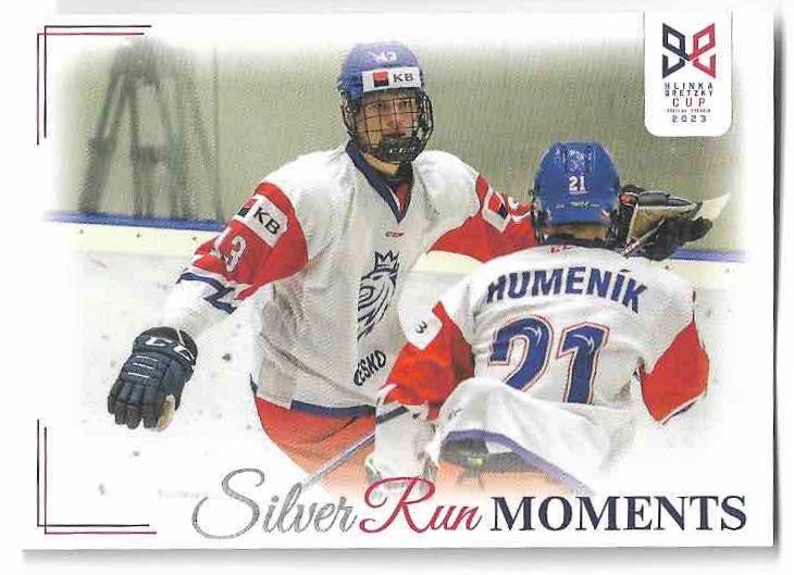 Silver Run Moments Česká radost v duelu s Německem 2023 Legendary Cards Hlinka Gretzky Cup