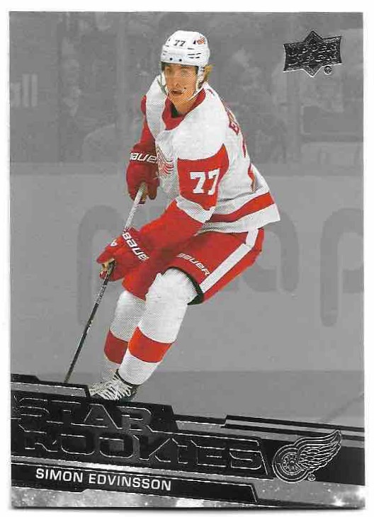 Rookie SIMON EDVINSSON 23-24 UD Star Rookies Box Set