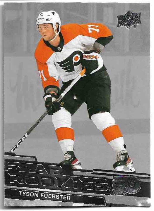 Rookie TYSON FOERSTER 23-24 UD Star Rookies Box Set