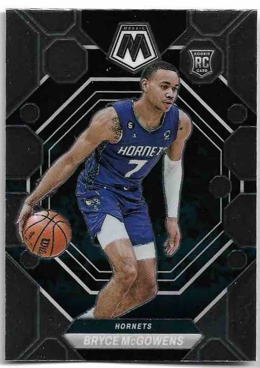 Rookie BRYCE MCGOWENS 22-23 Panini Mosaic Basketball