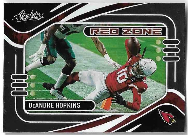 Red Zone DEANDRE HOPKINS 2021 Panini Absolute Football