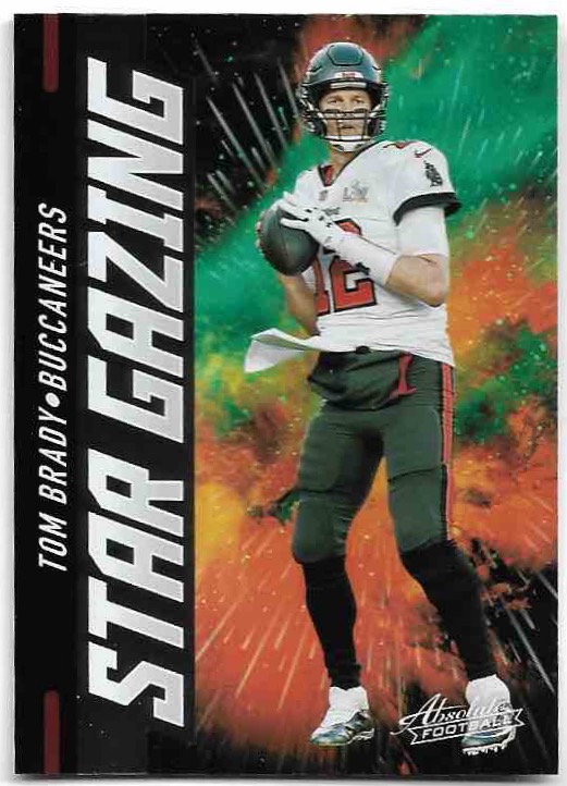 Star Gazing TOM BRADY 2021 Panini Absolute Football