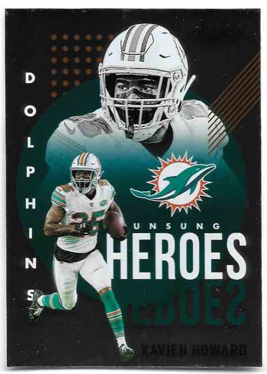 Unsung Heroes XAVIEN HOWARD 2021 Panini Absolute Football