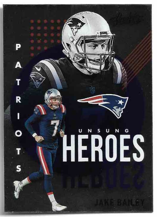 Unsung Heroes JAKE BAILEY 2021 Panini Absolute Football