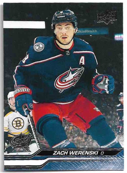 ZACH WERENSKI 23-24 UD Series 2
