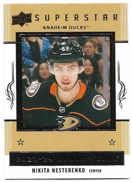 Rookie Honor Roll NIKITA NESTERENKO 23-24 UD Series 2
