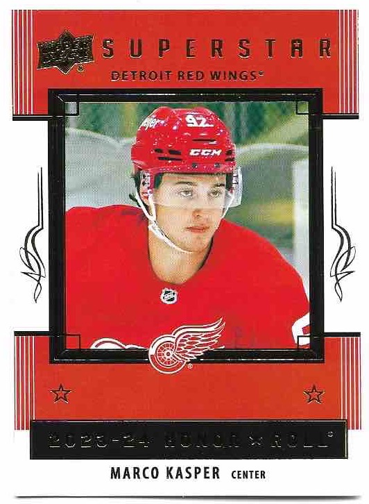 Rookie Honor Roll MARCO KASPER 23-24 UD Series 2