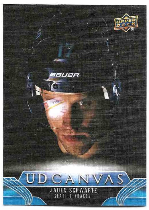 UD Canvas JADEN SCHWARTZ 23-24 UD Series 2