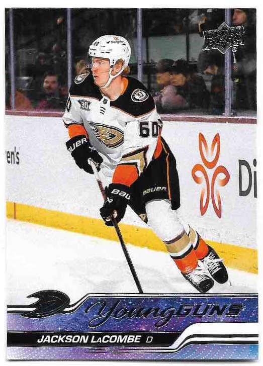 Rookie Young Guns JACKSON LACOMBE 23-24 UD Series 2
