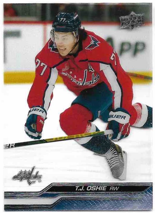 Clear Cut T.J. OSHIE 23-24 UD Series 2