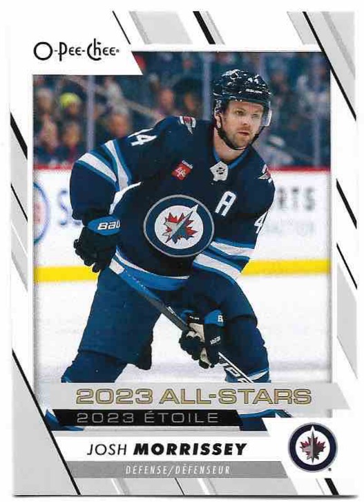 All-Stars JOSH MORRISSEY 23-24 UD O-Pee-Chee OPC