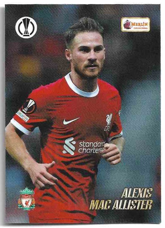 ALEXIS MAC ALLISTER 23-24 Topps Merlin's Heritage UCC