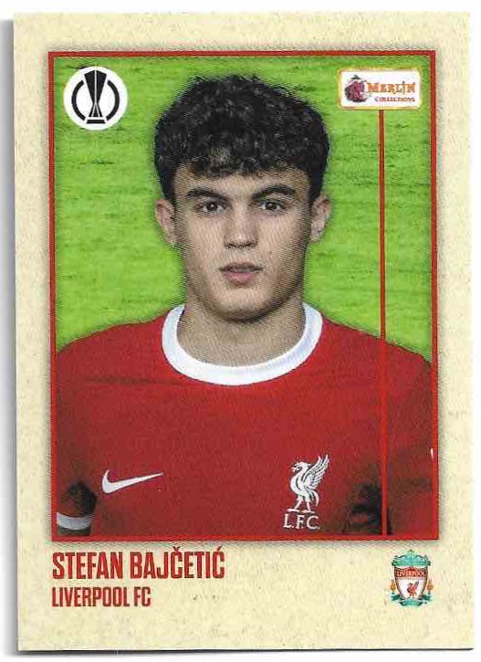 STEFAN BAJCETIC 23-24 Topps Merlin's Heritage UCC