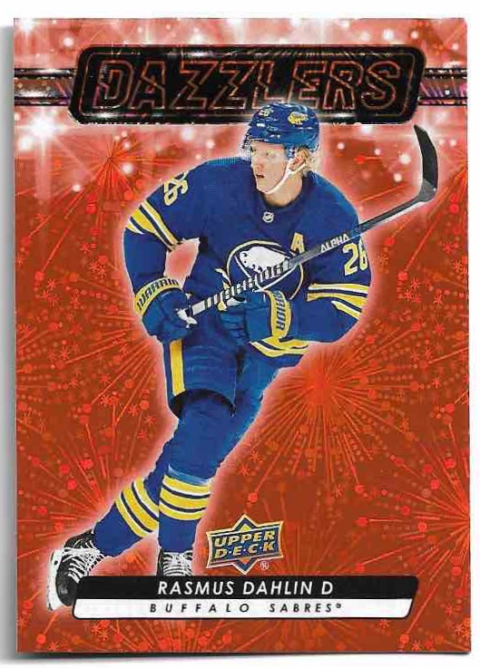 Dazzlers Orange RASMUS DAHLIN 23-24 UD Series 2