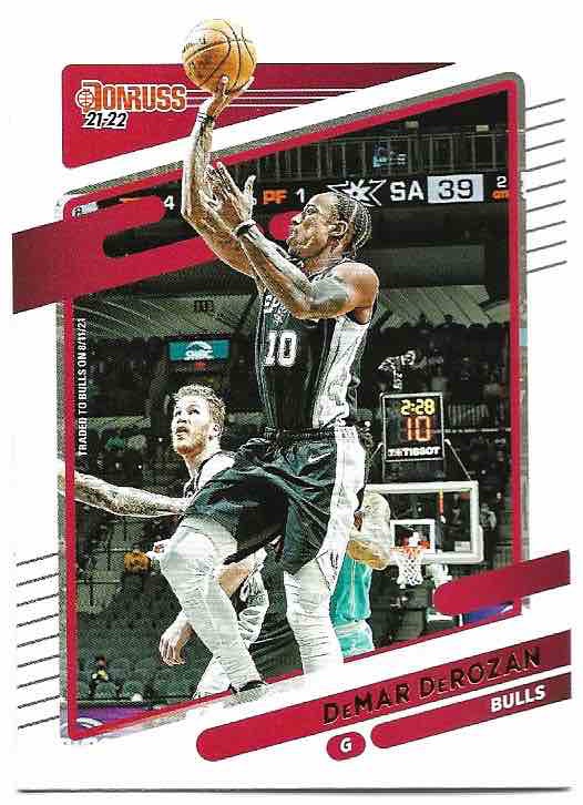 DEMAR DEROZAN 21-22 Panini Donruss Basketball