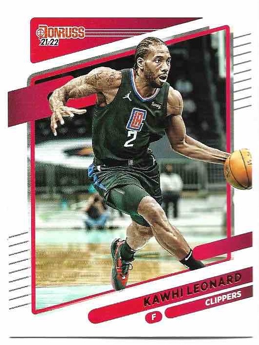 KAWHI LEONARD 21-22 Panini Donruss Basketball