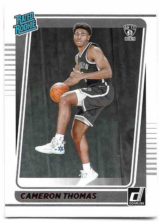 Rated Rookie CAMERON THOMAS 21-22 Panini Donruss Basketball