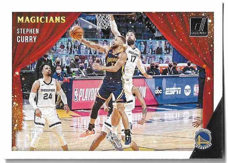 Magicians STEPHEN CURRY 21-22 Panini Donruss Basketball