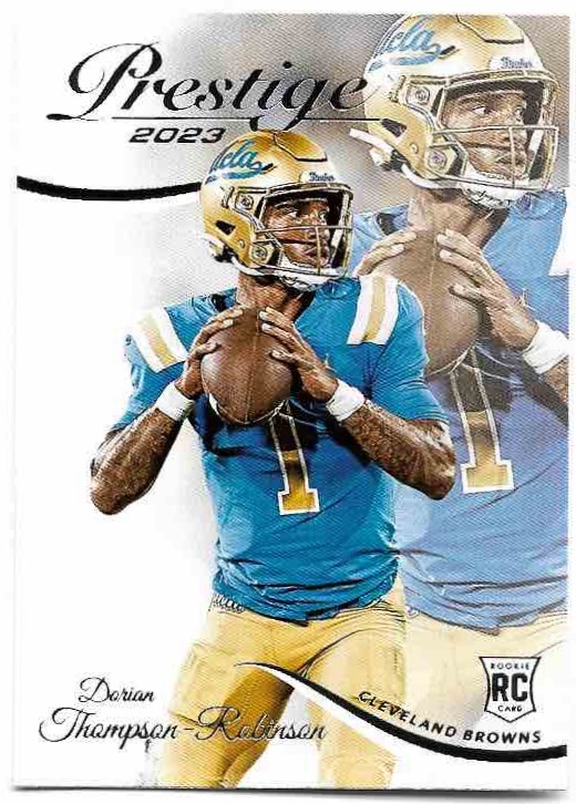 Rookie DORIAN THOMPSON-ROBINSON 2023 Panini Prestige Football