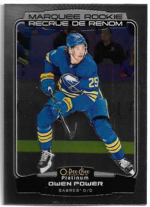 Marquee Rookie OWEN POWER 22-23 UD O-Pee-Chee OPC Platinum