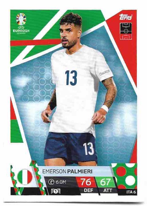 EMERSON PALMIERI 2024 EURO Match Attax
