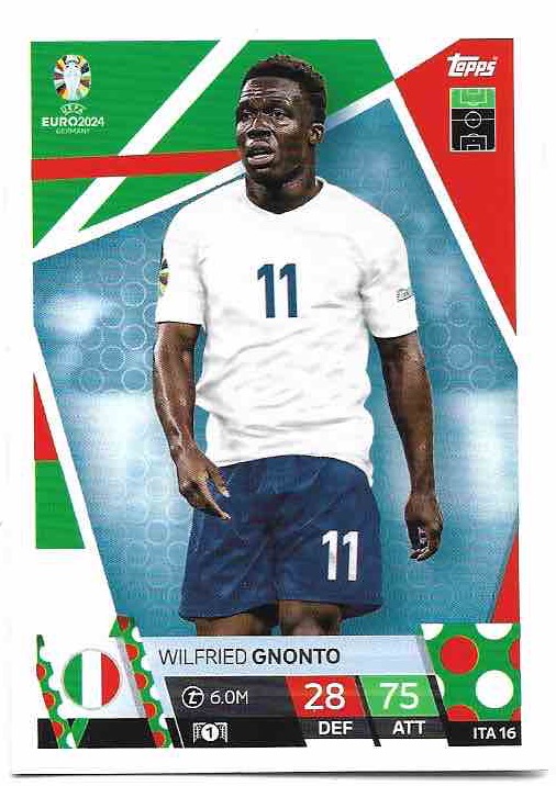 WILFRIED GNONTO 2024 EURO Match Attax