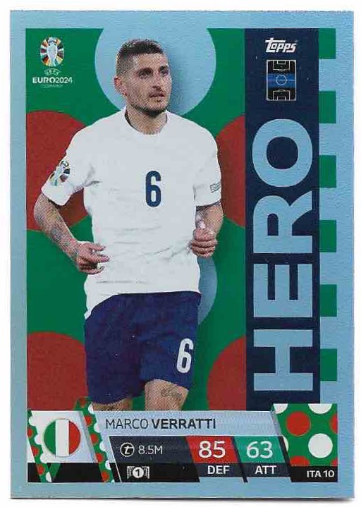 Hero MARCO VERRATTI 2024 EURO Match Attax