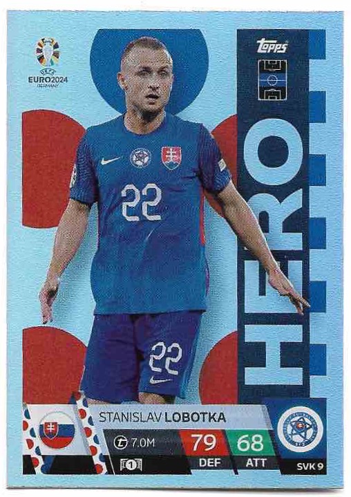 Hero STANISLAV LOBOTKA 2024 EURO Match Attax