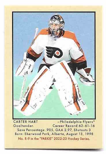 51 Retro CARTER HART 22-23 UD Parkhurst Champions