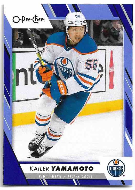 Blue Border KAILER YAMAMOTO 23-24 UD O-Pee-Chee OPC