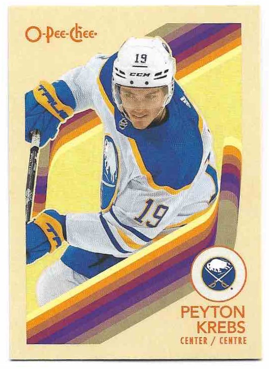 Retro PEYTON KREBS 23-24 UD O-Pee-Chee OPC