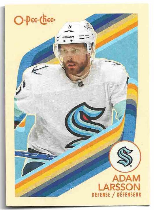 Retro ADAM LARSSON 23-24 UD O-Pee-Chee OPC