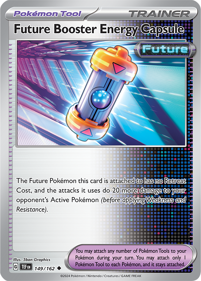 Pokemon Tool - FUTURE BOOSTER ENERGY CAPSULE