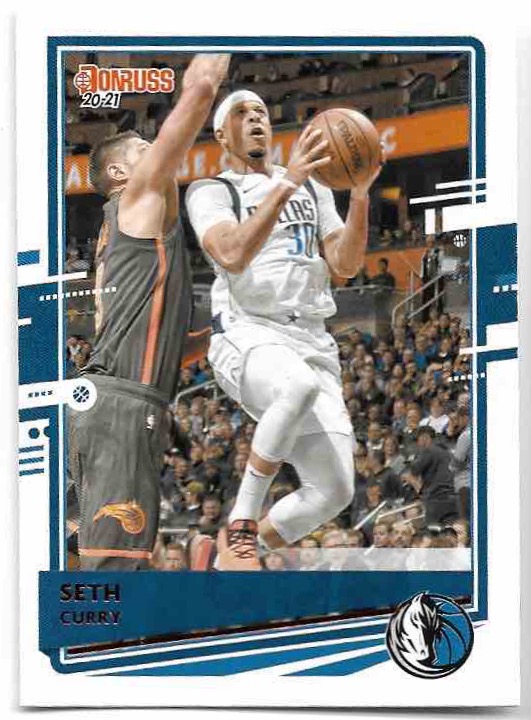 SETH CURRY 20-21 Panini Donruss Basketball
