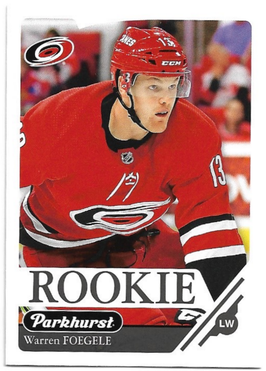 Rookie WARREN FOEGELE 18-19 UD Parkhurst